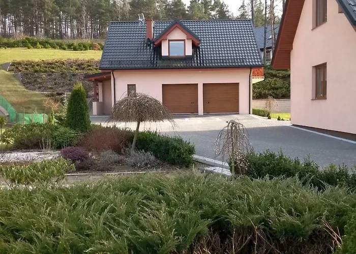 Nad Jeziorem Kaszuby Apartmán Golubie